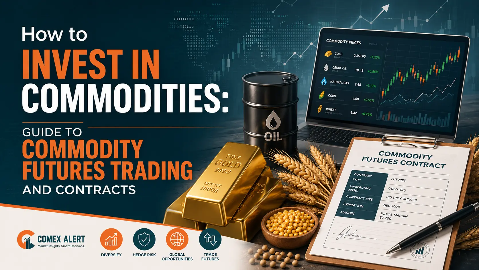 Read more about the article How to Invest in Commodities: Guide to Commodity Futures Trading and Contracts