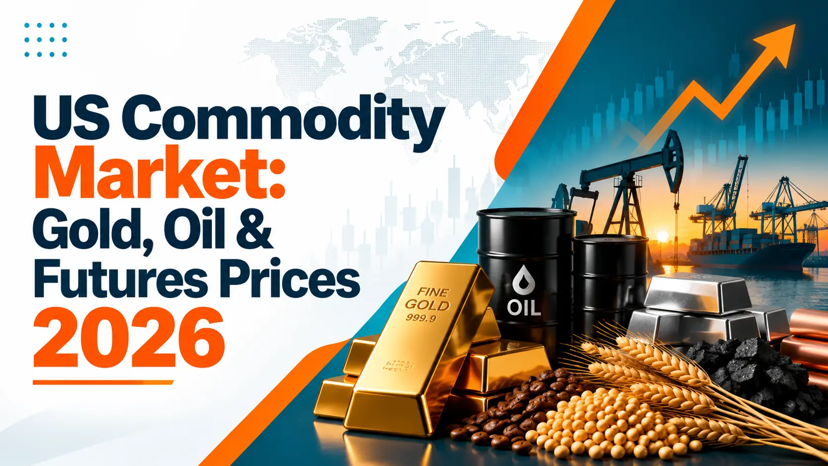 Read more about the article US Commodity Market: Gold, Oil & Futures Prices 2026